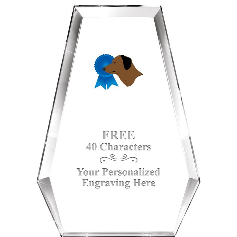 7" ATHENS PYRAMID CRYSTAL