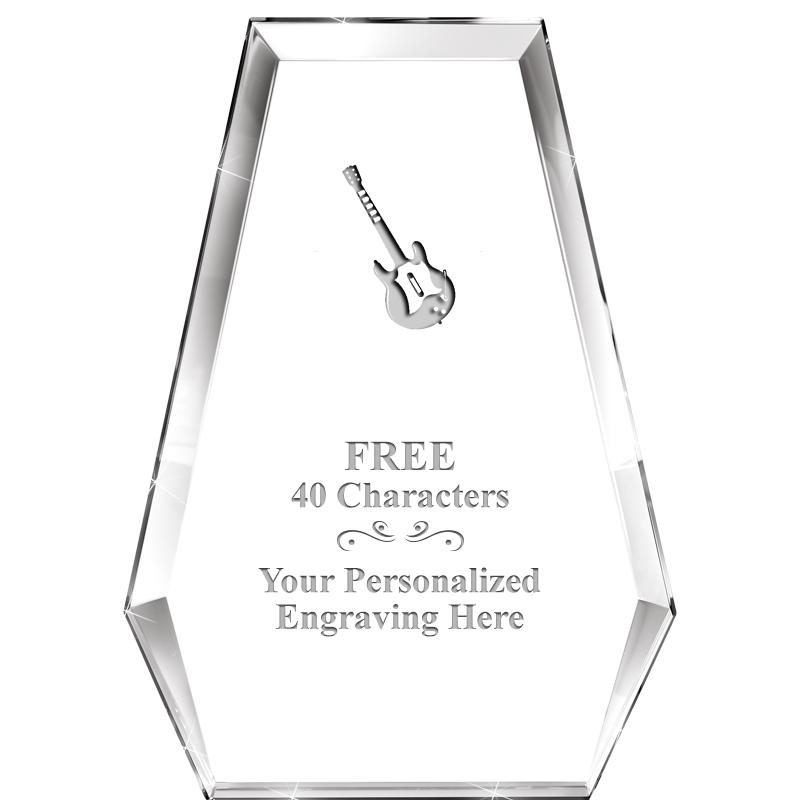 7" ATHENS PYRAMID CRYSTAL