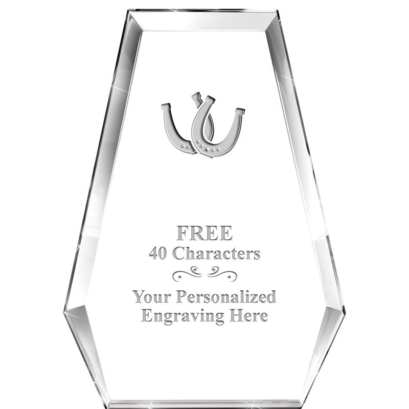 7" ATHENS PYRAMID CRYSTAL