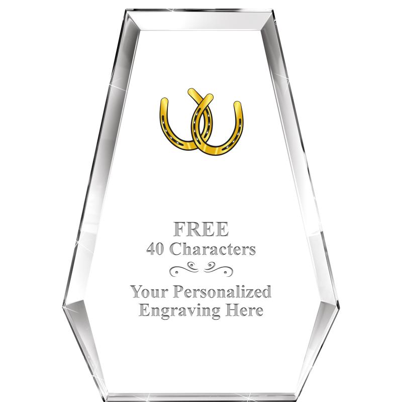 7" ATHENS PYRAMID CRYSTAL