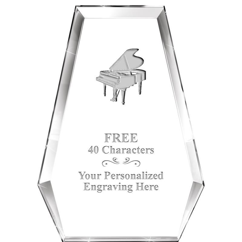 7" ATHENS PYRAMID CRYSTAL