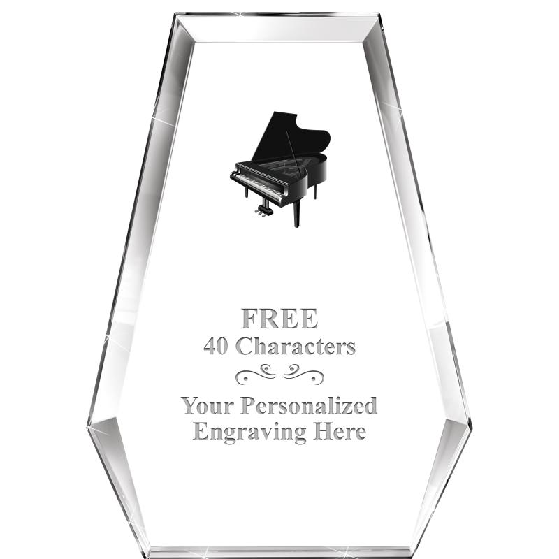 7" ATHENS PYRAMID CRYSTAL