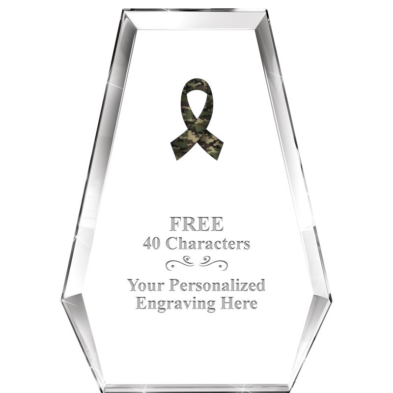 7" ATHENS PYRAMID CRYSTAL