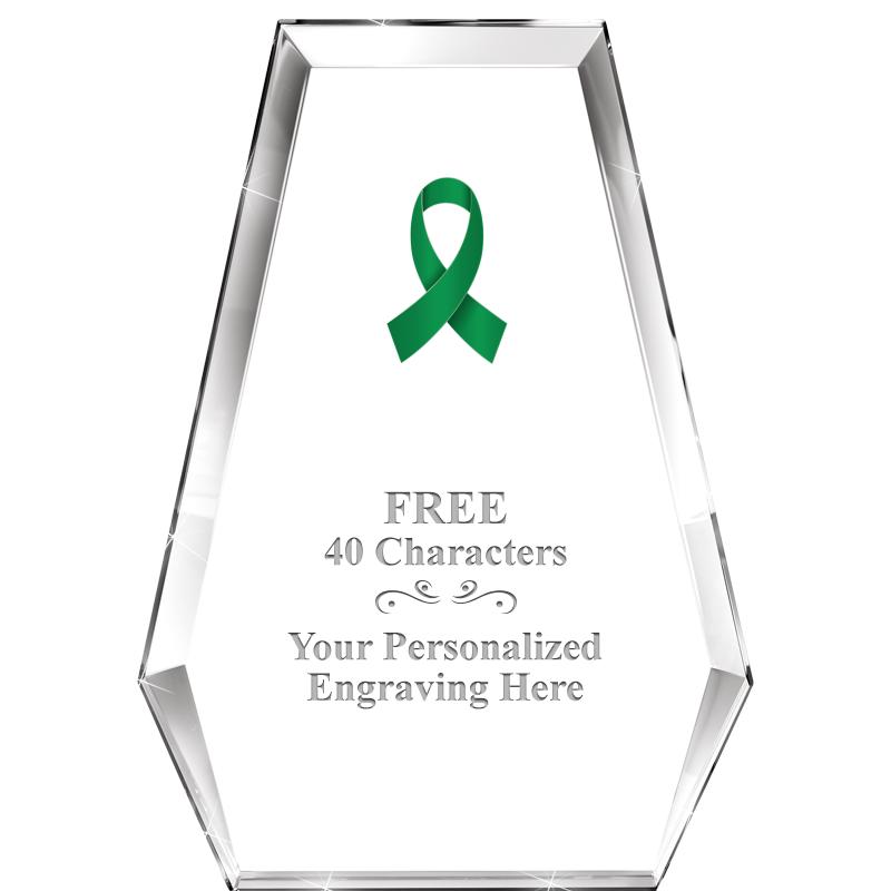 7" ATHENS PYRAMID CRYSTAL