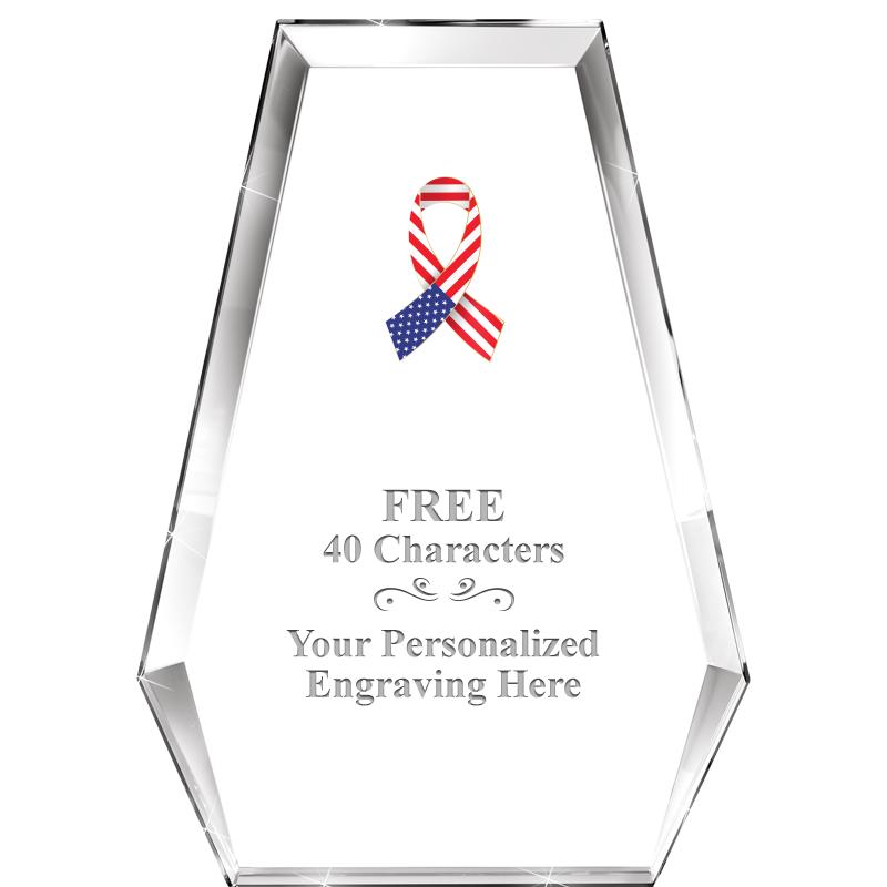 7" ATHENS PYRAMID CRYSTAL