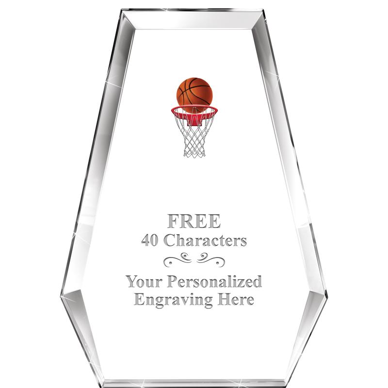 7" ATHENS PYRAMID CRYSTAL