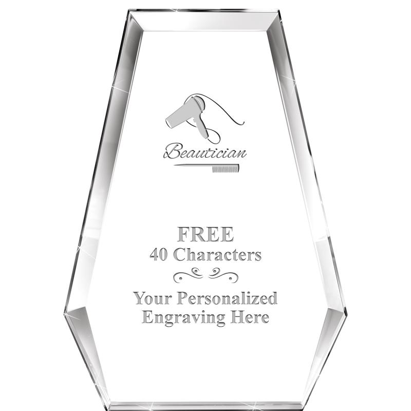 7" ATHENS PYRAMID CRYSTAL