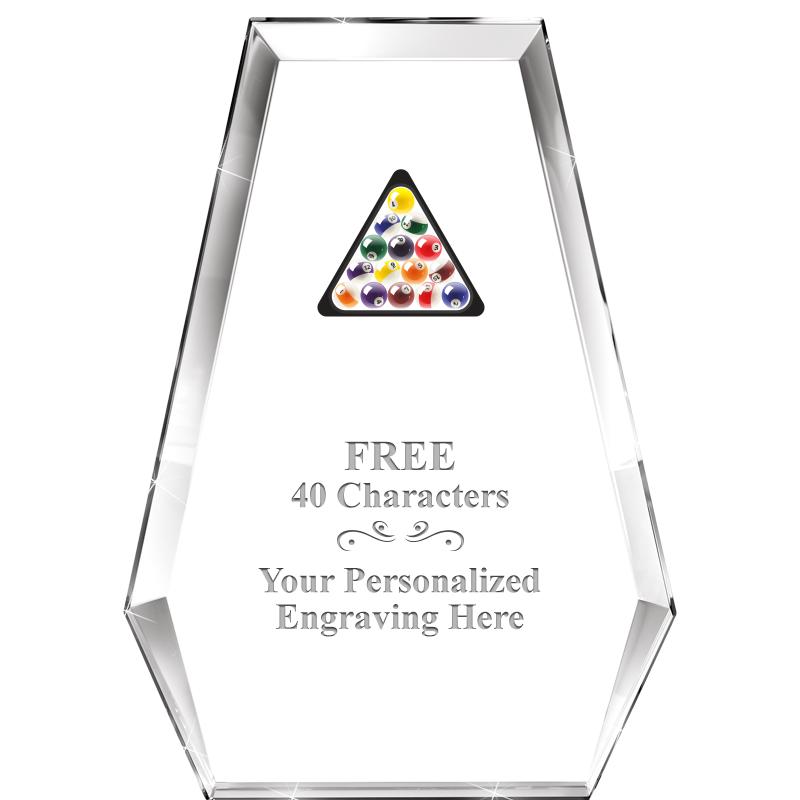 7" ATHENS PYRAMID CRYSTAL