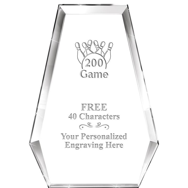 7" ATHENS PYRAMID CRYSTAL