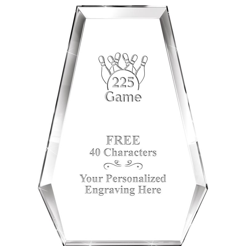 7" ATHENS PYRAMID CRYSTAL