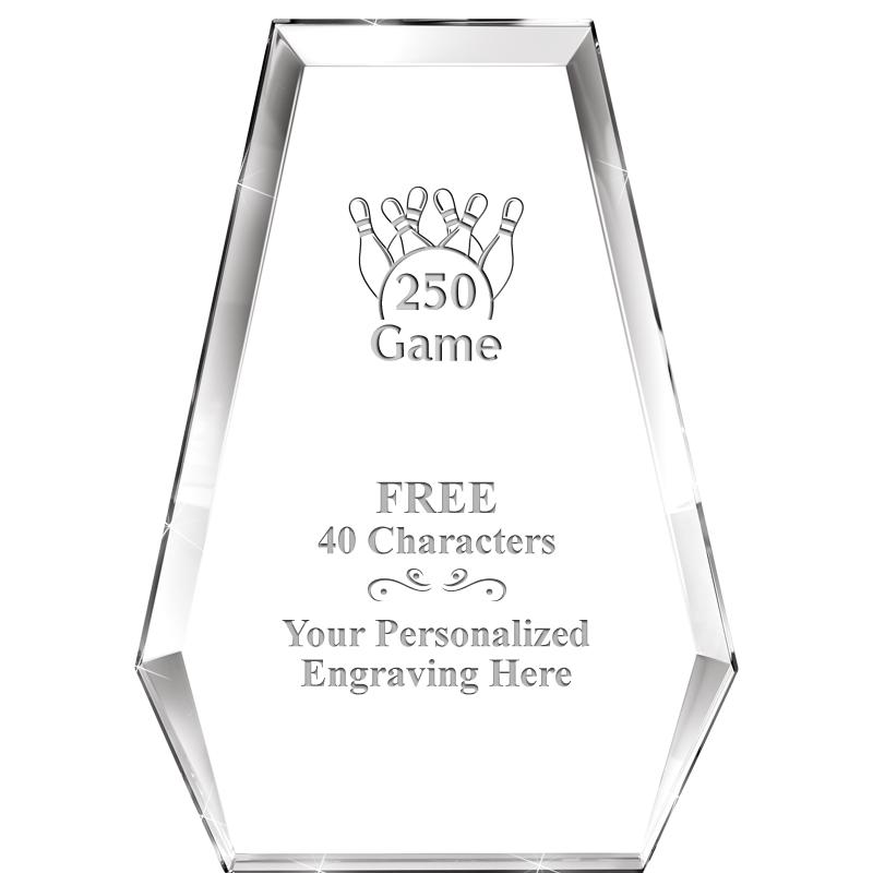 7" ATHENS PYRAMID CRYSTAL