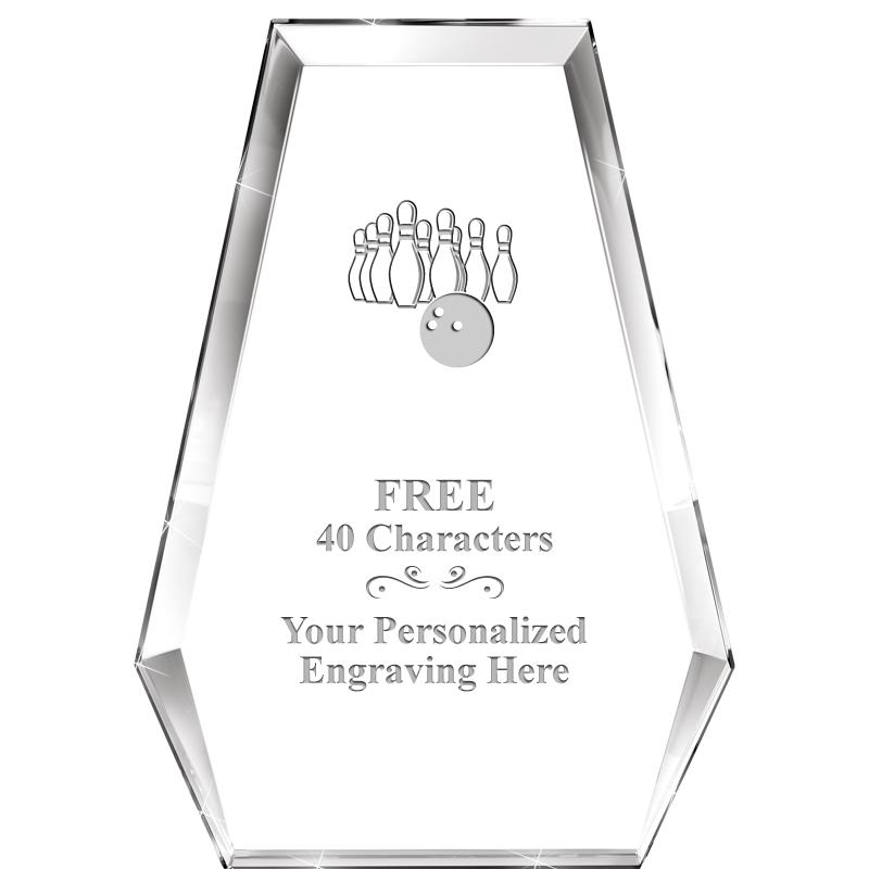 7" ATHENS PYRAMID CRYSTAL