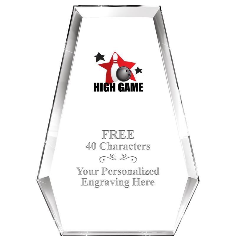 7" ATHENS PYRAMID CRYSTAL