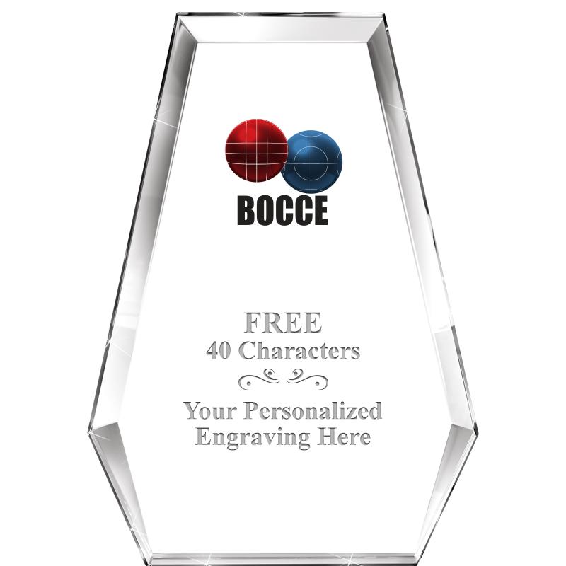 7" ATHENS PYRAMID CRYSTAL