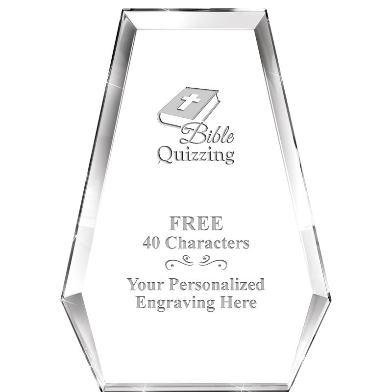 7" ATHENS PYRAMID CRYSTAL