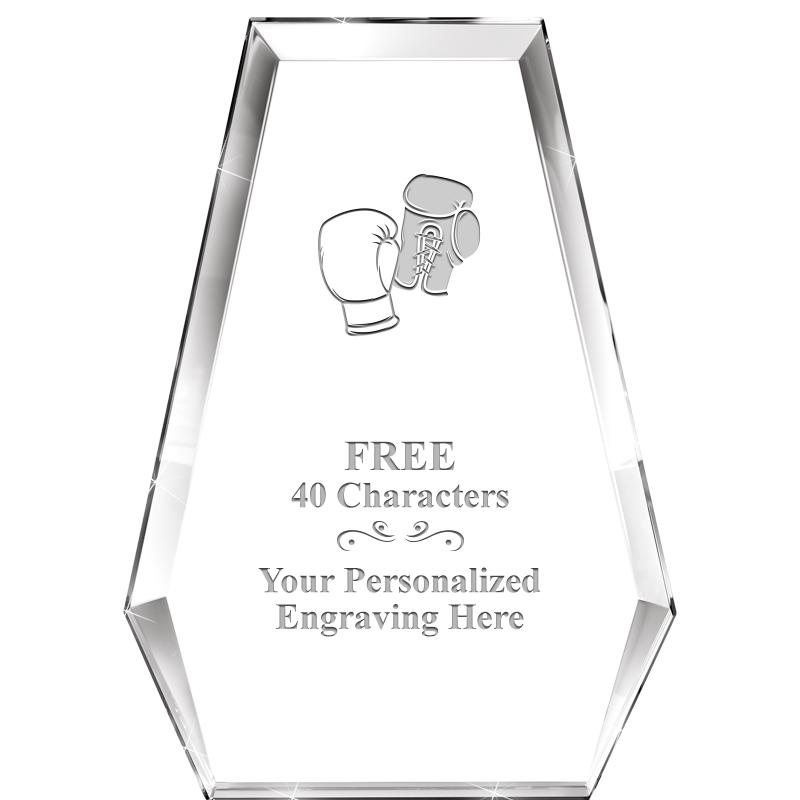 7" ATHENS PYRAMID CRYSTAL