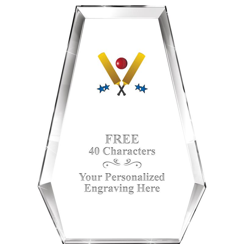 7" ATHENS PYRAMID CRYSTAL