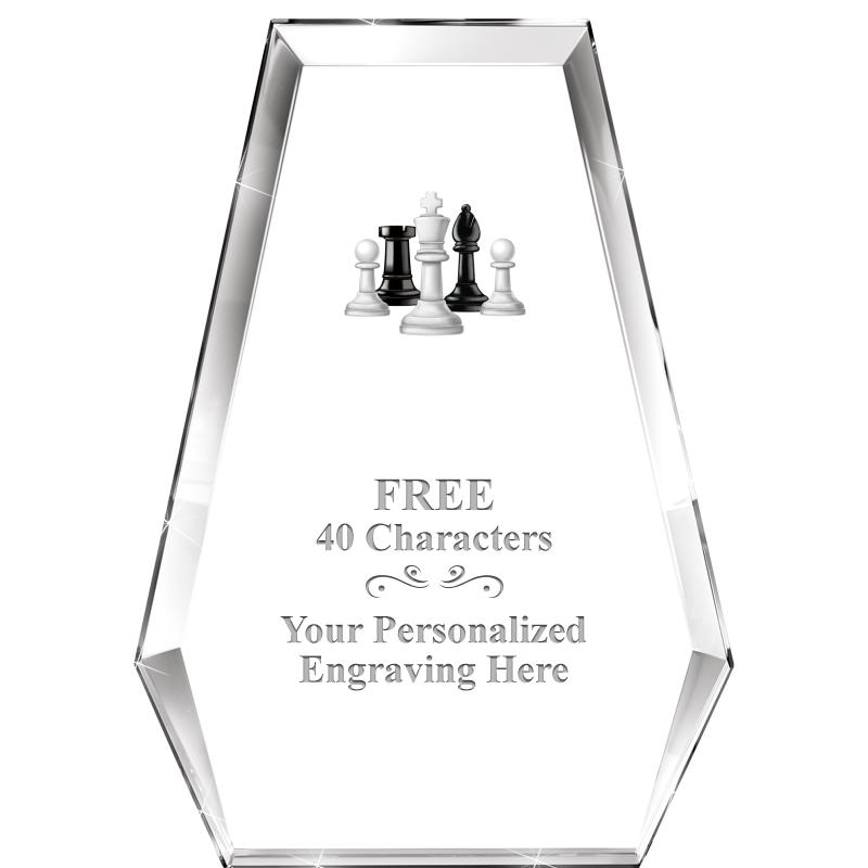 7" ATHENS PYRAMID CRYSTAL