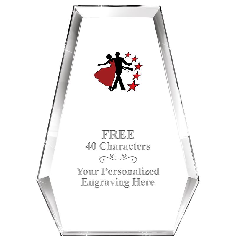 7" ATHENS PYRAMID CRYSTAL