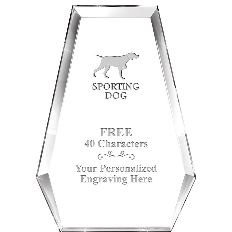 7" ATHENS PYRAMID CRYSTAL