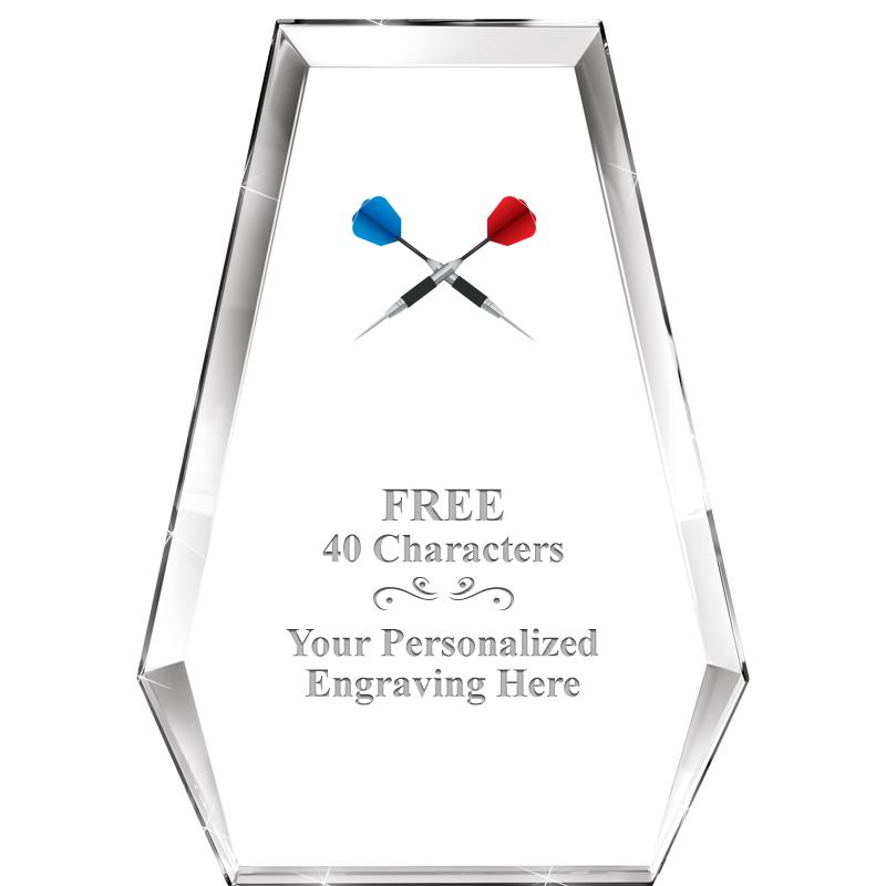 7" ATHENS PYRAMID CRYSTAL