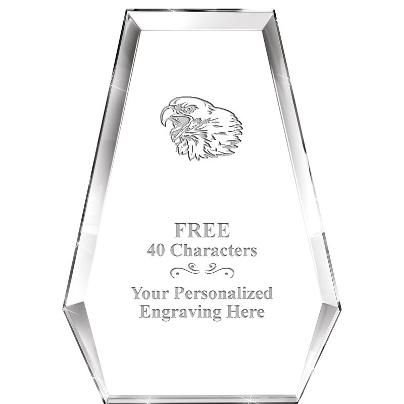 7" ATHENS PYRAMID CRYSTAL