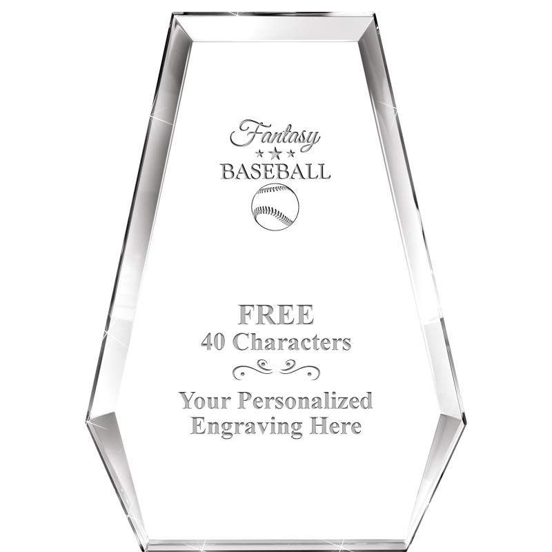 7" ATHENS PYRAMID CRYSTAL