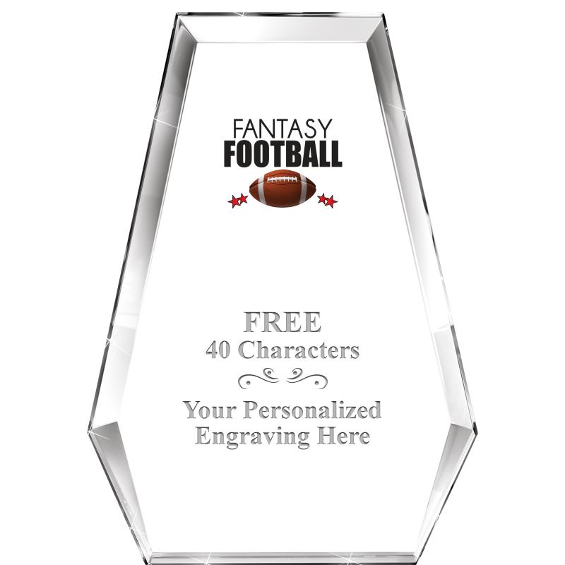 7" ATHENS PYRAMID CRYSTAL