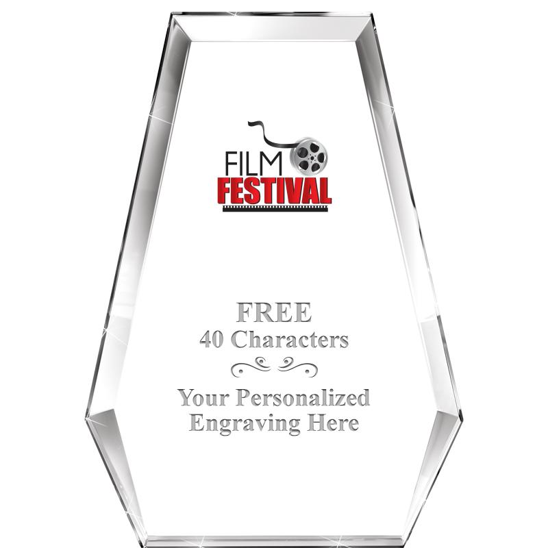 7" ATHENS PYRAMID CRYSTAL