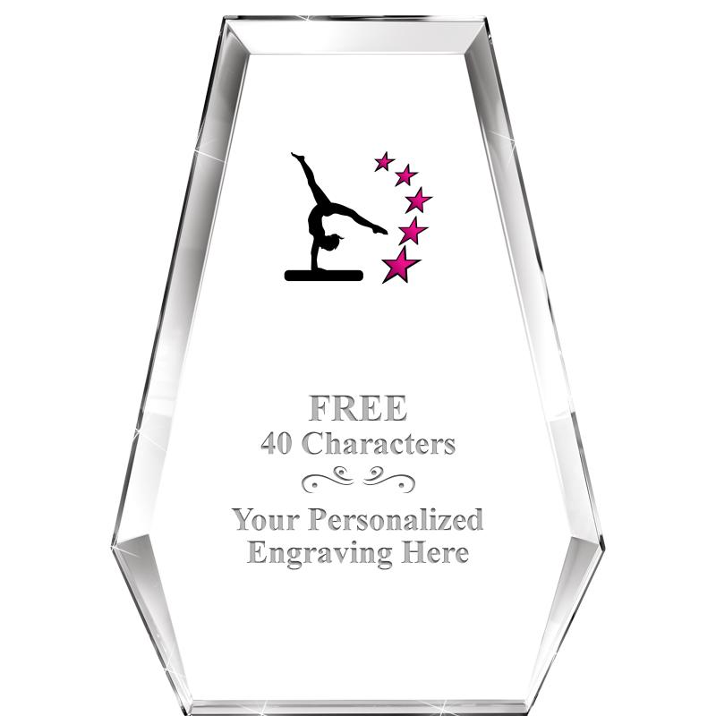 7" ATHENS PYRAMID CRYSTAL