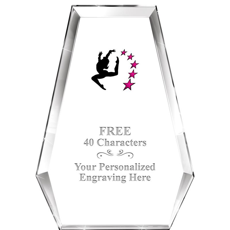 7" ATHENS PYRAMID CRYSTAL