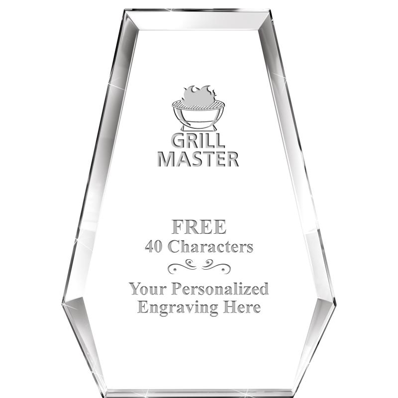 7" ATHENS PYRAMID CRYSTAL