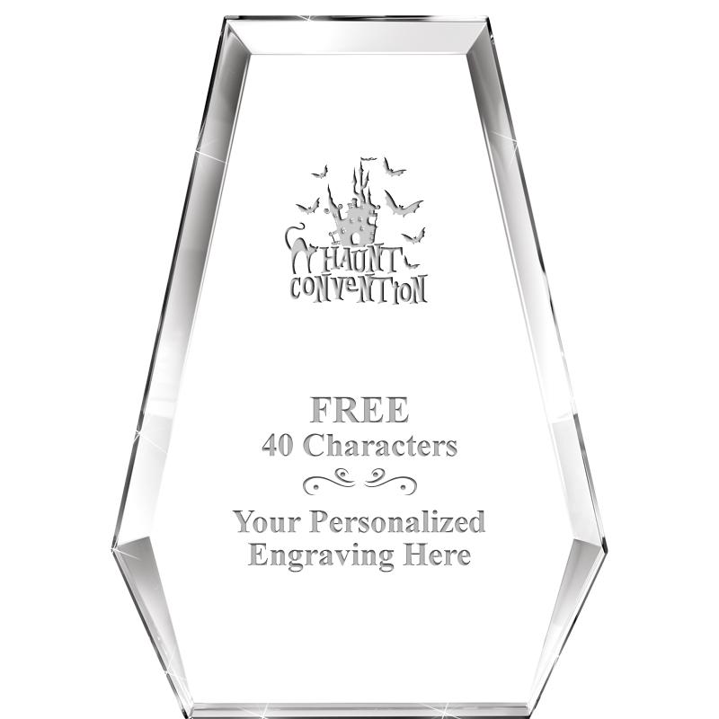 7" ATHENS PYRAMID CRYSTAL