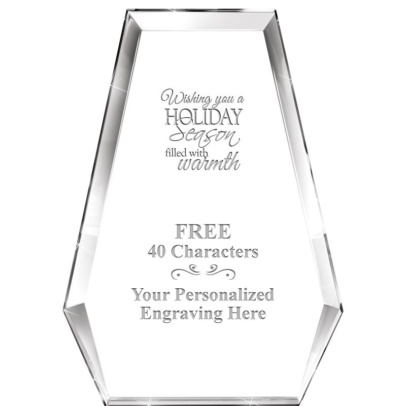 7" ATHENS PYRAMID CRYSTAL