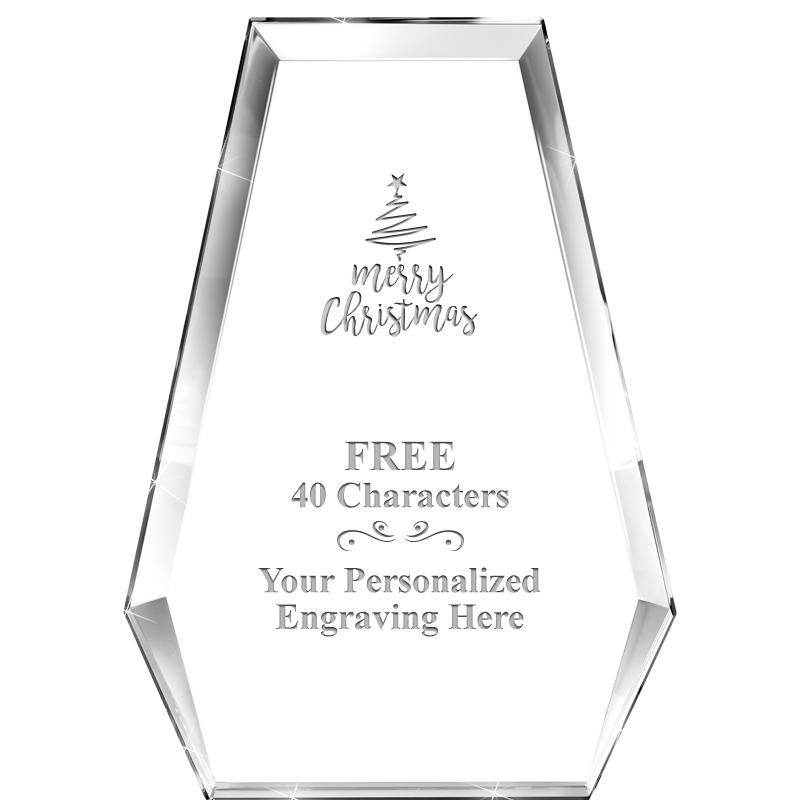 7" ATHENS PYRAMID CRYSTAL