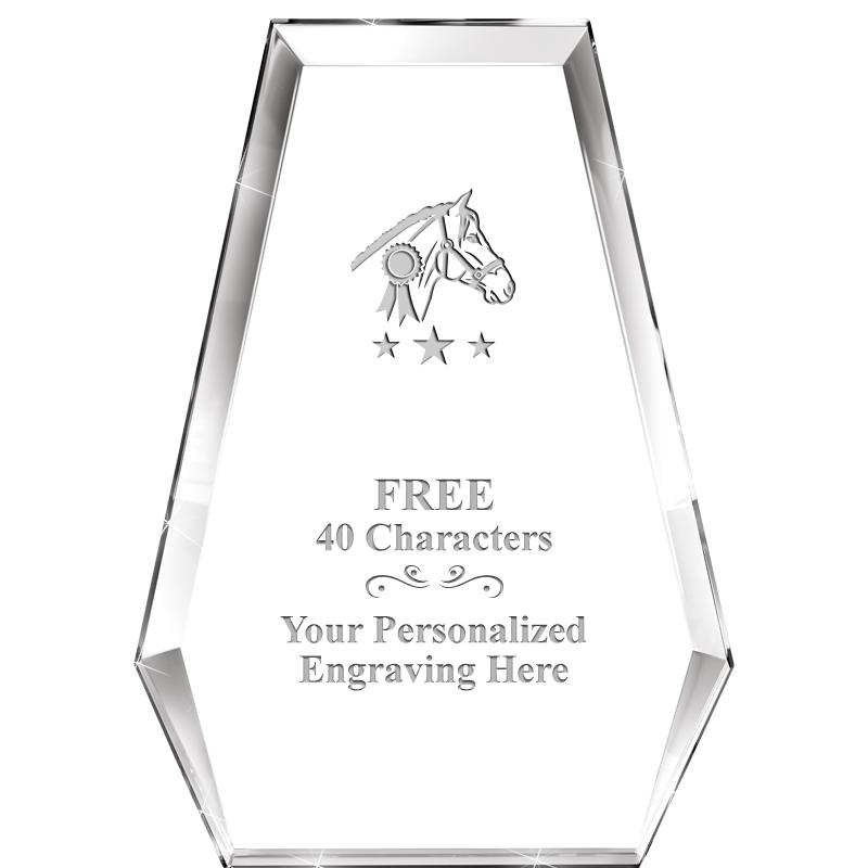 7" ATHENS PYRAMID CRYSTAL