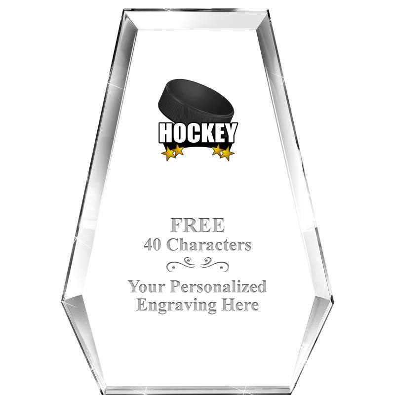 7" ATHENS PYRAMID CRYSTAL