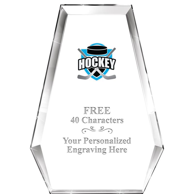 7" ATHENS PYRAMID CRYSTAL