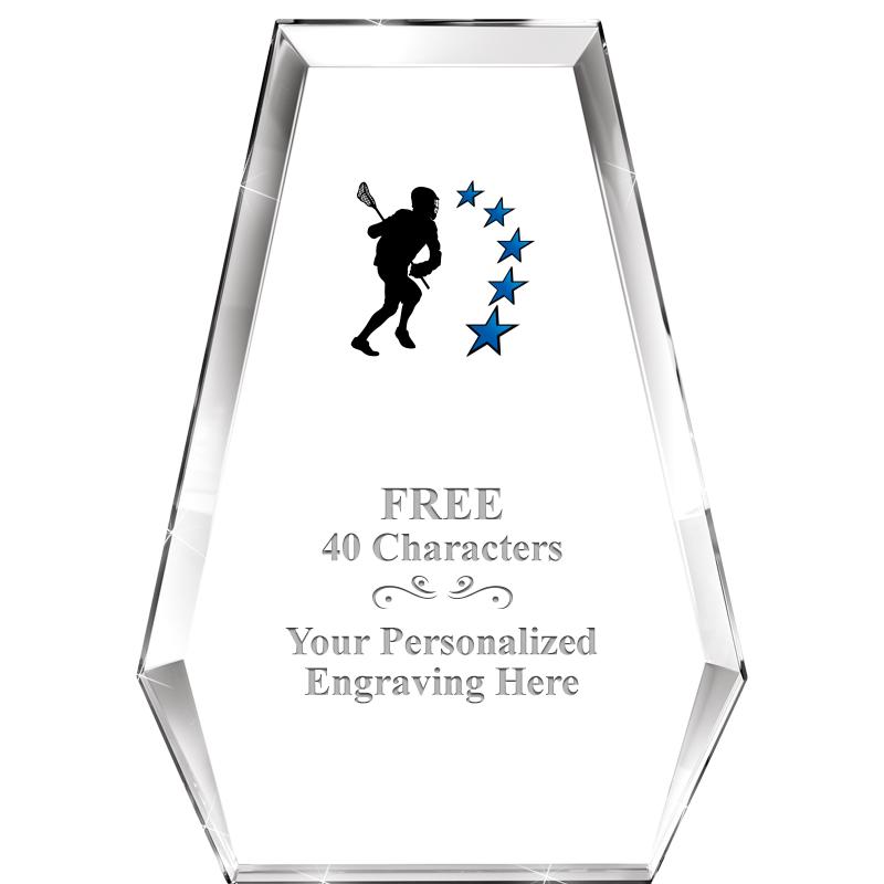 7" ATHENS PYRAMID CRYSTAL