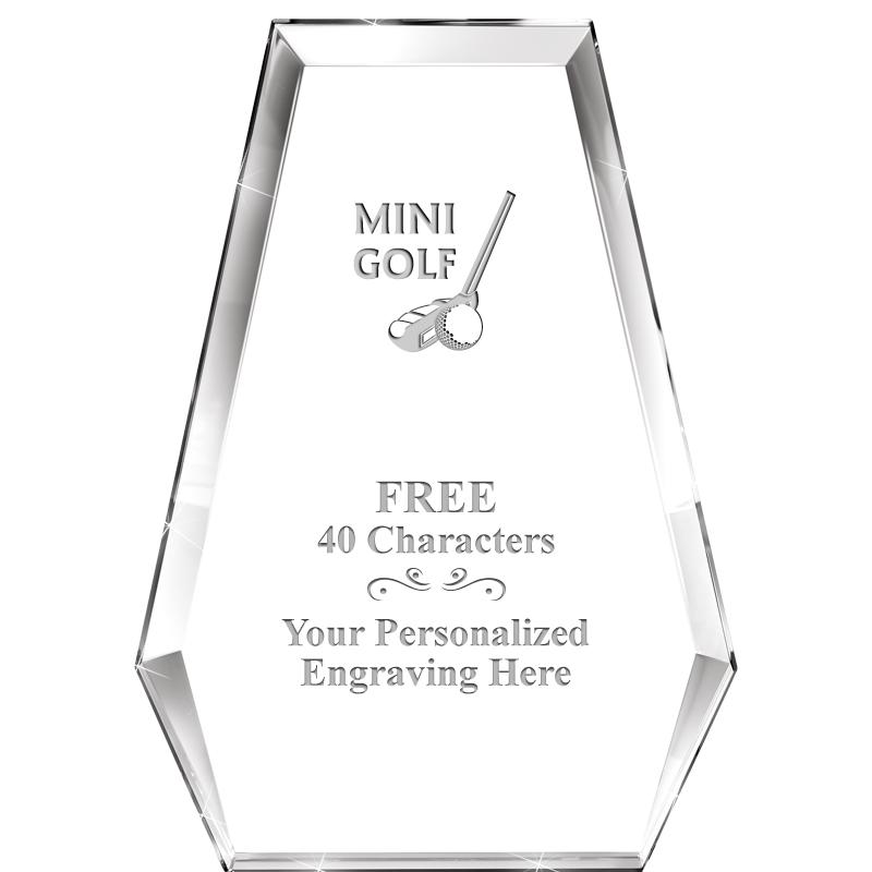 7" ATHENS PYRAMID CRYSTAL