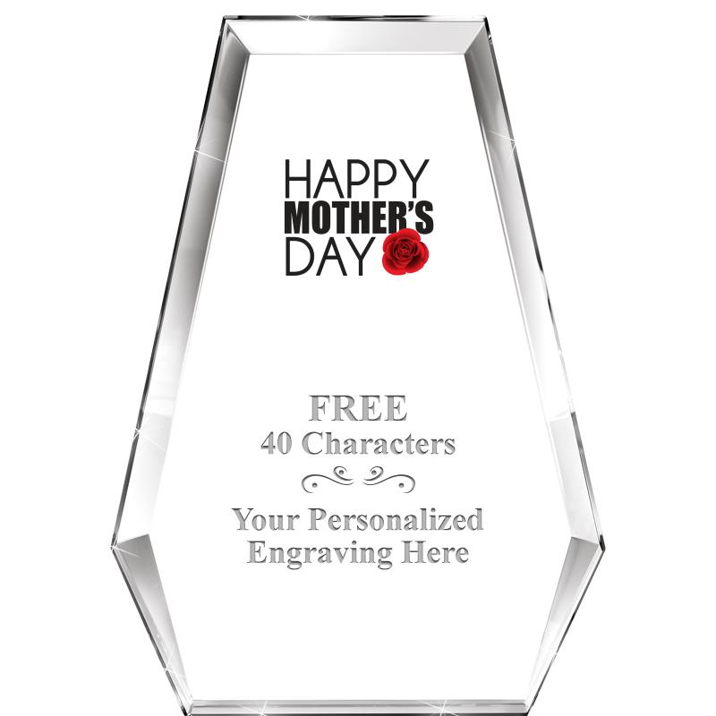 7" ATHENS PYRAMID CRYSTAL