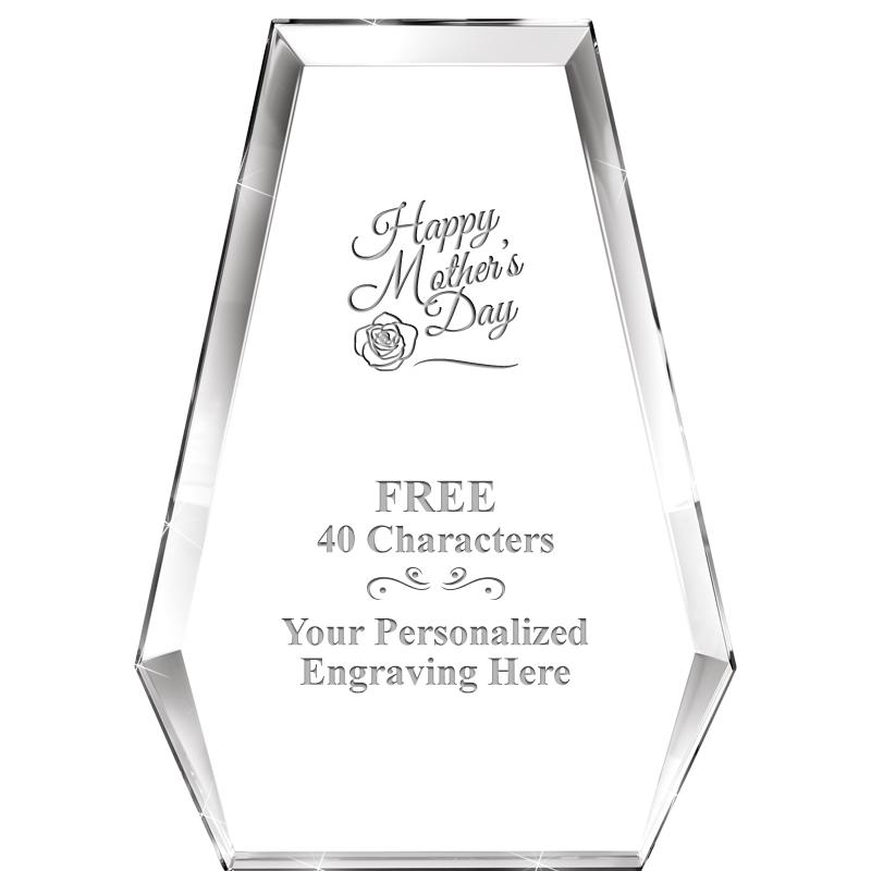 7" ATHENS PYRAMID CRYSTAL