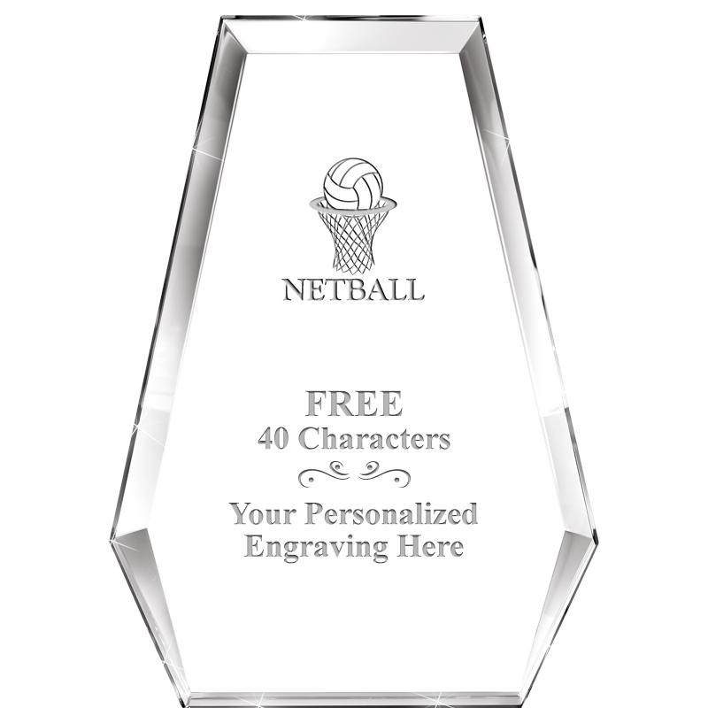 7" ATHENS PYRAMID CRYSTAL