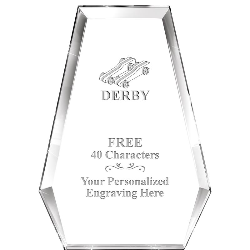 7" ATHENS PYRAMID CRYSTAL