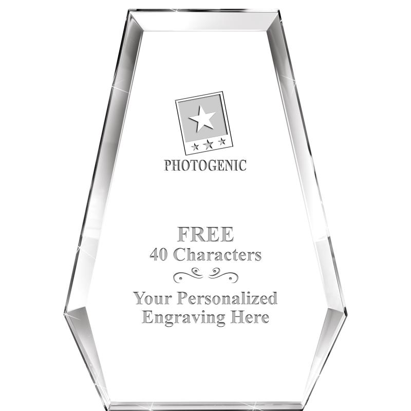 7" ATHENS PYRAMID CRYSTAL