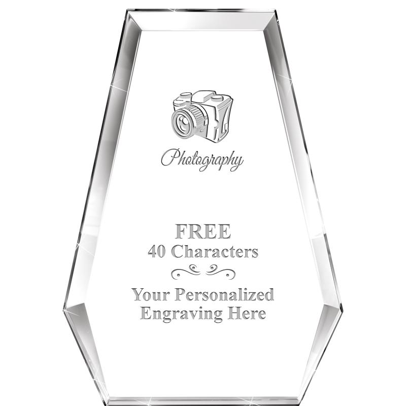 7" ATHENS PYRAMID CRYSTAL