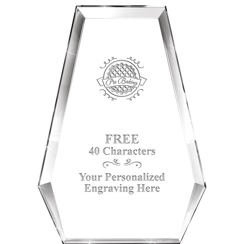 7" ATHENS PYRAMID CRYSTAL