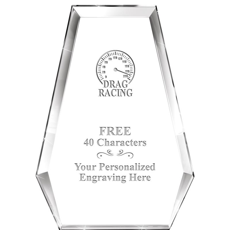 7" ATHENS PYRAMID CRYSTAL