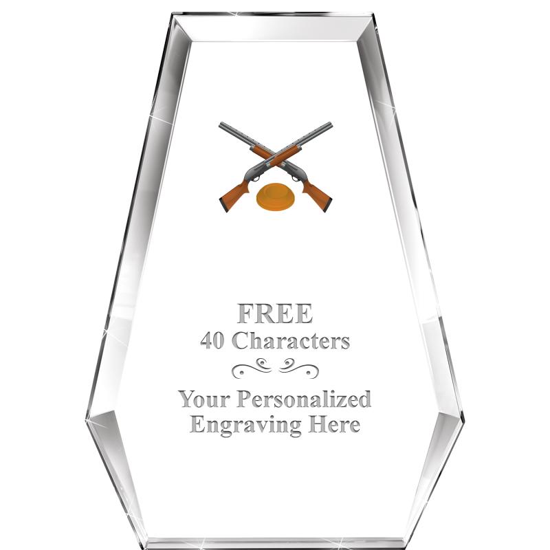 7" ATHENS PYRAMID CRYSTAL