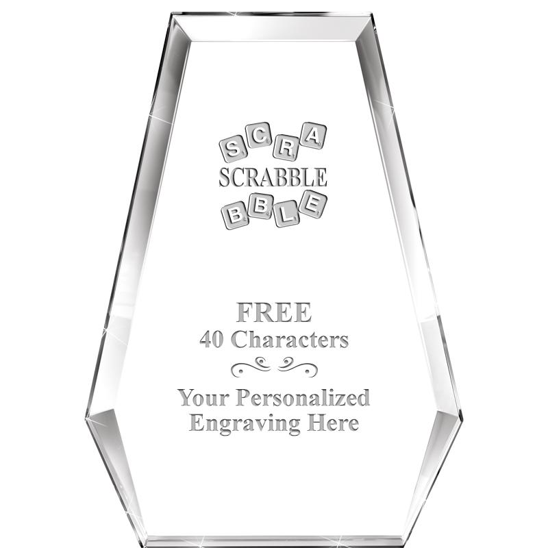 7" ATHENS PYRAMID CRYSTAL